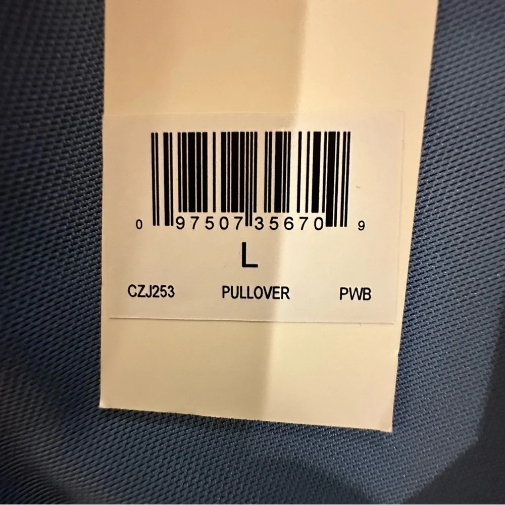 Casa Zeta-Jones | Ruffled Long Sleeve Semi-Sheer Blouse Top - Size L - NWT - Picture 7 of 11